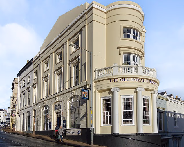 The Old Royal Library pub in Great Malvern town centre, Worcestershire, is a Grade II-listed structure that originally served as a private library during the Victorian spa town era