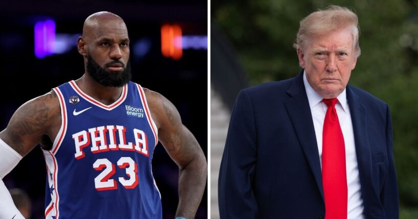Trump Demands 'Total Disgrace' LeBron James Apologize to 'American Warriors and Heroes' After Anthem Incident