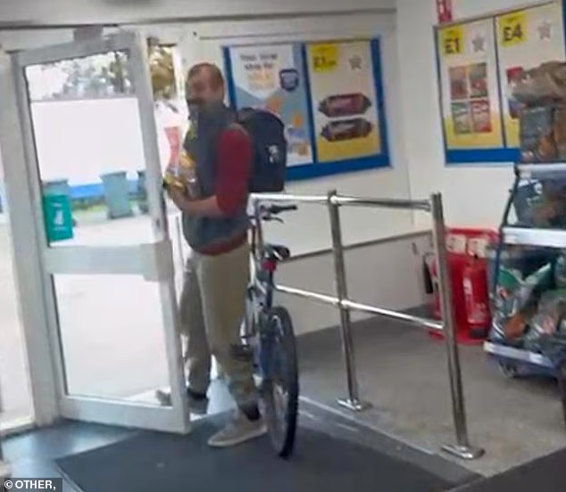 The unidentified man told the woman to 'get back on your boat' and called her a 'black c***'