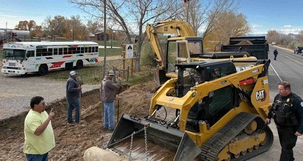 Indian tribe trying to force Christian church to leave its own property rips up driveway congregants use