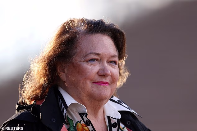 Australia's richest person, Gina Rinehart, has criticised the Albanese government for 'wasting' taxpayer funds on 'woke propaganda'