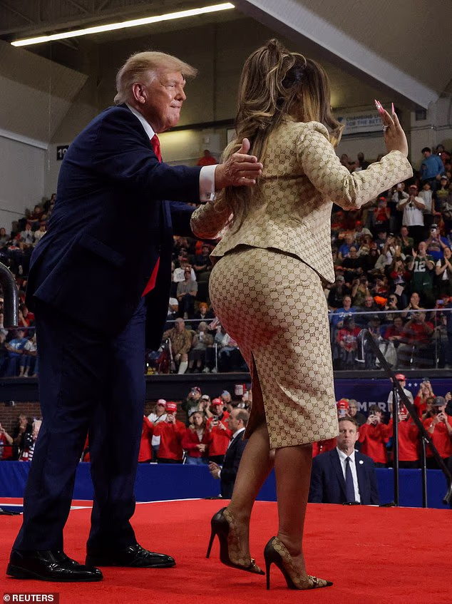 Moody's remarks come after Trump praised Minaj's 'beatiful a**' during a rally in Michigan on Sunday