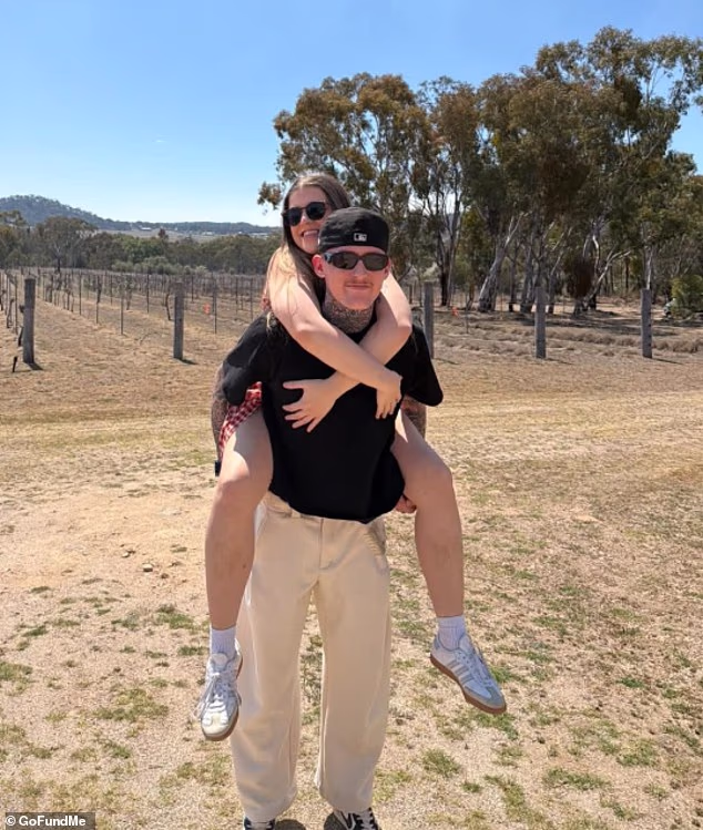 Ms Uchtman launched a GoFundMe campaign that would help ease the financial burden on her brother while he recovers