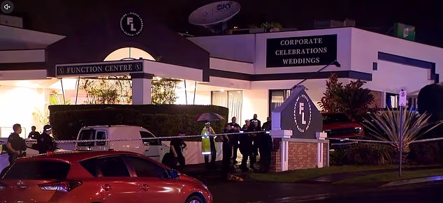 Gunmen opened fire outside Fitzy's Hotel in Loganholme, south of Brisbane, on October 24