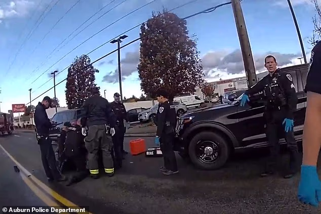 Four officers were needed to handcuff Valles, while Bryant was subsequently placed on administrative leave pending an investigation into his use of force