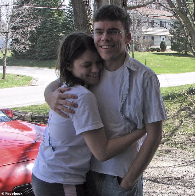 An old photograph shows Lynnea Soposki embracing her brother, Jesse Mallen, who condemned the use of the family's tragedy in a Republican political attack advertisement
