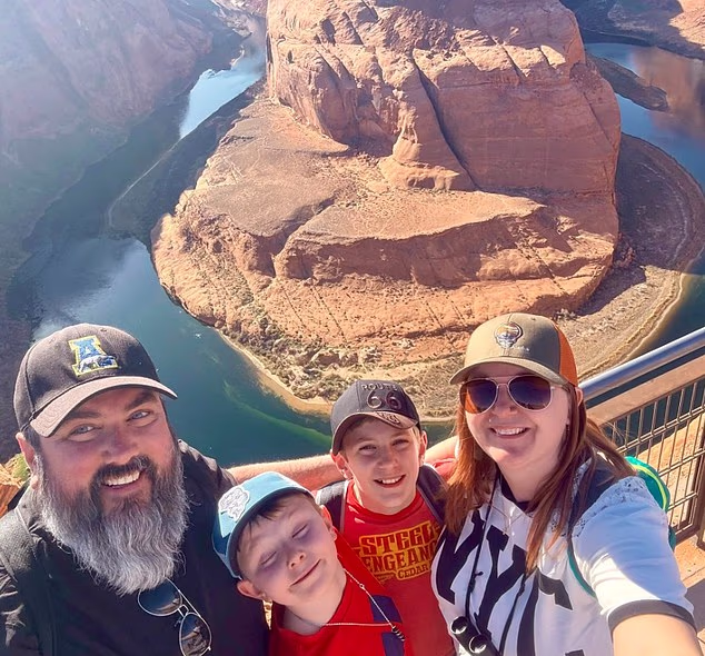 Elterman-Hart (right) plans to help raise Paige, the two-year-old orphaned child, alongside her husband and their two boys. Source: Facebook/Shery Elterman-Hart