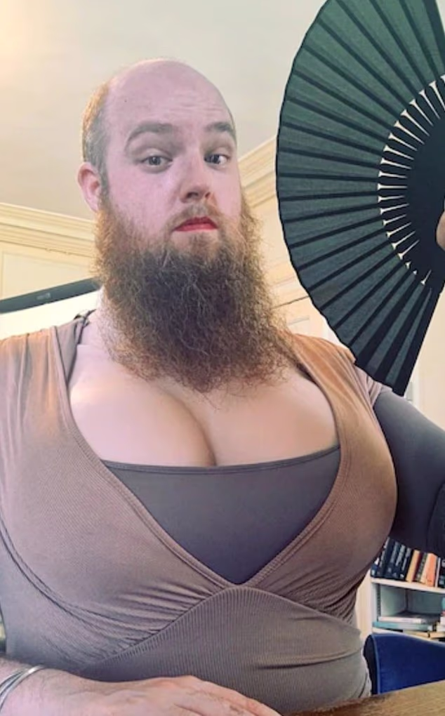 Matt Rattley, a lecturer in biochemistry at St Hilda's College, has already attracted online controversy thanks to his appearance, which also involves female clothes and makeup