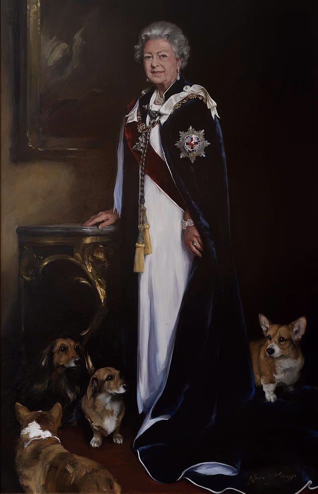 Nicky Philipps got Queen Elizabeth II to sit for a portrait three times with one of her standing in the Archers Hall to mark her 90th birthday