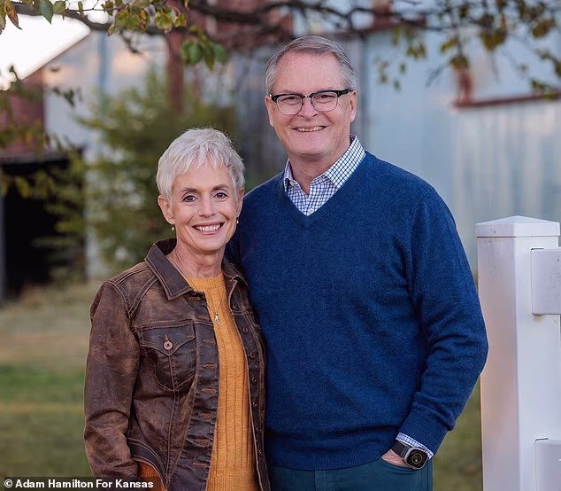 Hamilton, seen with his wife LaVon, describes himself as an 'independent-minded Democrat'