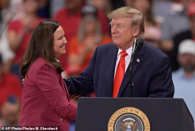 'Well, maybe I should be upset he didn't talk about my asset,' Republican Senator Ashley Moody said of Trump at his Friday rally in Florida