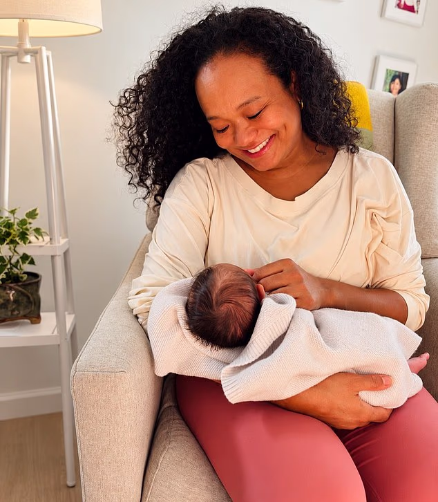 Erin Millender, 47, gave birth to a baby girl in September after using one of two embryos that she and her now-estranged husband, Adam Rubein, created