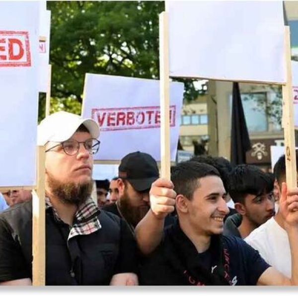 Islamist demo goes ahead in Hamburg under strict conditions